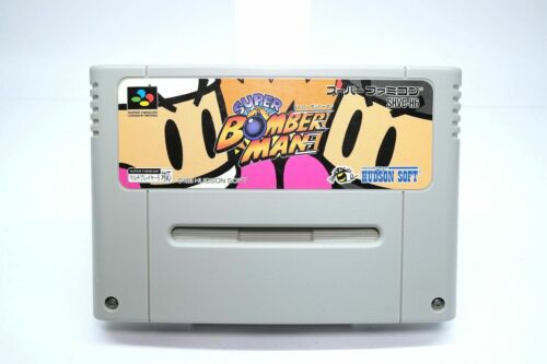 Super Bomberman Super Famicom SFC SNES Nintendo Japan