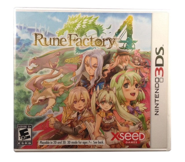 Rune Factory 4 (Nintendo 3DS, 2013) CIB / Complete  GAME MONSTER CANADA -.-