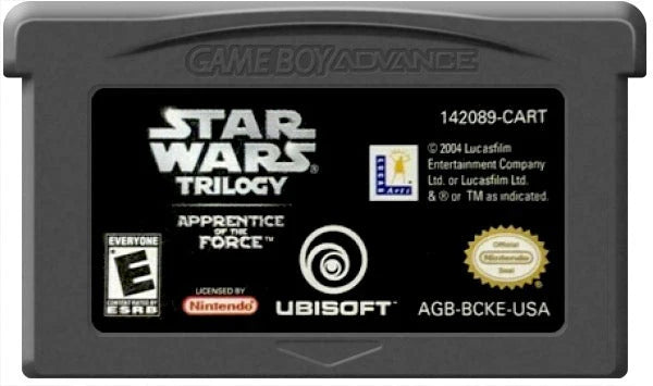 Star Wars Trilogy Apprentice of the Force Gameboy Advance GBA USA